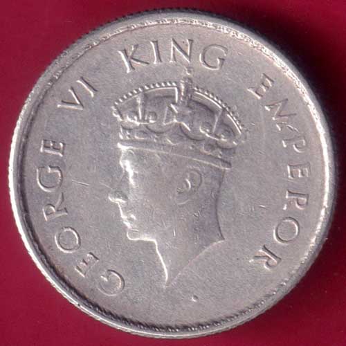 British India 1939 George vi King Emperor Half Rupee - FB598 - Image 2