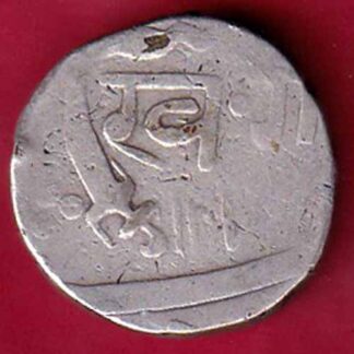 Baroda state khande rao 1 rupee silver coin -  FB1131
