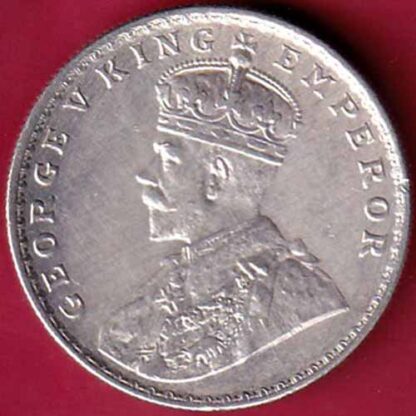 British India 1918 Bombay Mint George v One Rupee-  FB1248 - Image 2