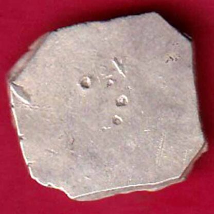 ANCIENT INDIA MAURYAN PERIOD MAGADH DYNASTY  SILVER PUNCHMARK-  FB1336 - Image 2