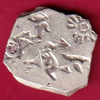 ANCIENT INDIA MAURYAN PERIOD MAGADH DYNASTY  SILVER PUNCHMARK-  FB1336