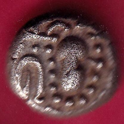 Ancient India Gadhaya Dynasty Kings Portrait billon coin-  FB1612
