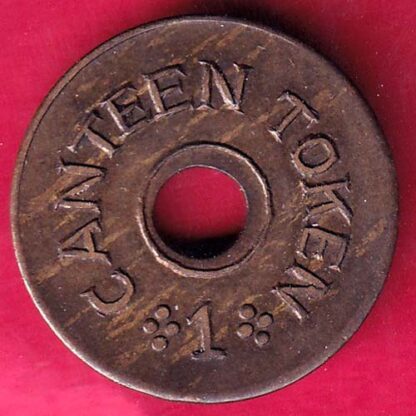 Canteen token sika mills -  FB1628