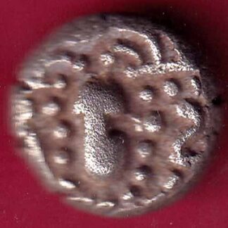 Ancient India Gadhaya Dynasty Kings Portrait billon coin -  FB1636