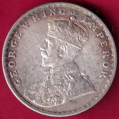 British India 1919 bombay mint George v One Rupee-  FB1686 - Image 2