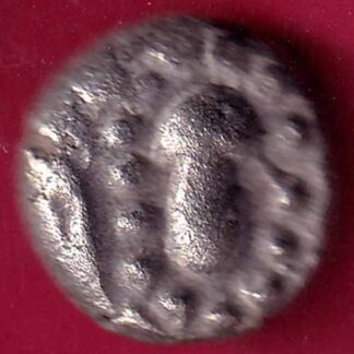 Ancient India Gadhaya Dynasty Kings Portrait billon coin -  FB1702