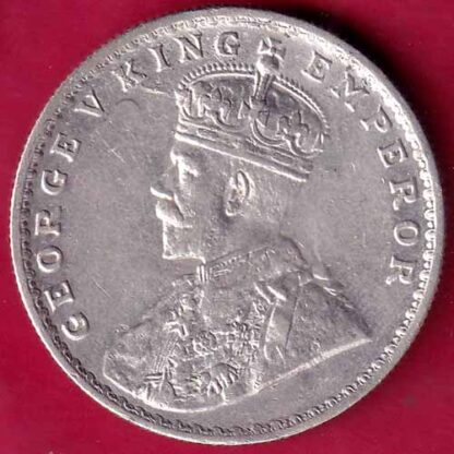 British India 1918 Bombay Mint George v One Rupee-  FB1795 - Image 2