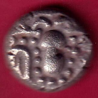 Ancient India Gadhaya Dynasty Kings Portrait billon coin-  FB1844
