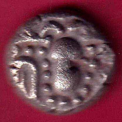 Ancient India Gadhaya Dynasty Kings Portrait billon coin-  FB1844