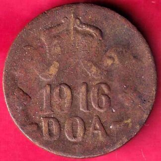 DEUTSCH OSTAFRIKA 1916 DOA 20 HELLER-  FB1866