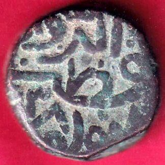 gujarat sultan bahadur shah one tanka beautiful copper coin-  FB1875