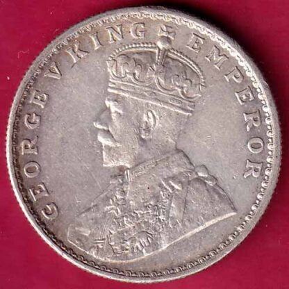 British India 1917 bombay mint George v Emperor One Rupee-  FB1881 - Image 2