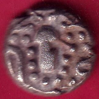 Ancient India Gadhaya Dynasty Kings Portrait billon coin-  FB1896