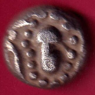 Ancient India Gadhaya Dynasty Kings Portrait billon coin-  FB1953