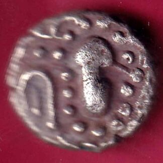 Ancient India Gadhaya Dynasty Kings Portrait billon coin-  FB1969