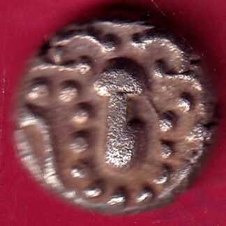 Ancient India Gadhaya Dynasty Kings Portrait billon coin -  FB1691
