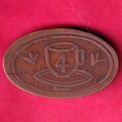 Canteen Token: Tea Stall, H.M Ltd.Indore -  FB2236 - Image 2