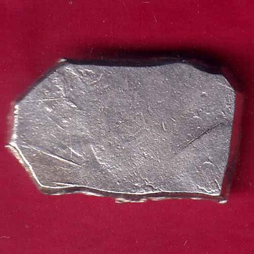 ANCIENT INDIA MAURYAN PERIOD MAGADH DYNASTY ANIMAL STANDING SILVER PUNCHMARK- FB2379 - Image 2
