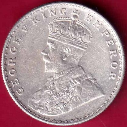 British India 1917 bombay mint George v Emperor One Rupee– FB2543 - Image 2