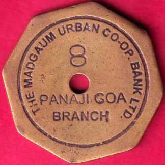 BANK TOKEN – THE MADGAUM URBAN CO-OP BANK LTD. [BRANCH; PANAJI] GOA–FB2852