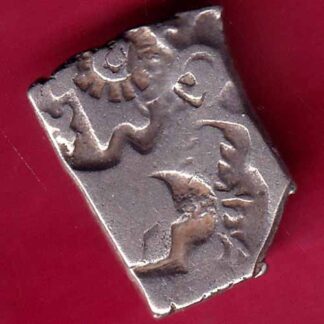 ANCIENT INDIA MAURYAN PERIOD MAGADH DYNASTY  SILVER PUNCHMARK – FB3069