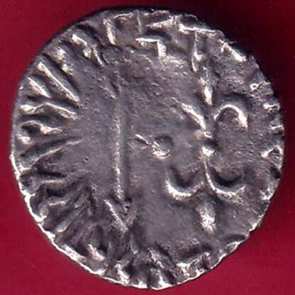 ANCIENT INDIA NAHAPAN DYNESTY KINGS PORTRAIT SILVER COIN–FB3091 - Image 2