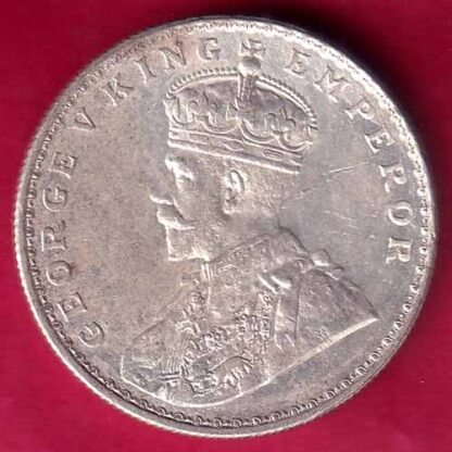 British India 1917 bombay mint George v Emperor One Rupee  –FB2786 - Image 2