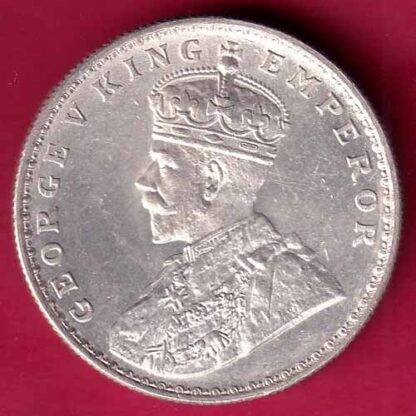British India 1917 bombay mint George v Emperor One Rupee  –FB3198 - Image 2