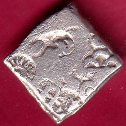 ANCIENT INDIA MAURYAN PERIOD MAGADH DYNASTY  SILVER PUNCHMARK – FB3278