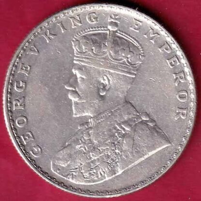 British India 1912 Bombay Mint George V king Emperor One Rupee– FB3335 - Image 2