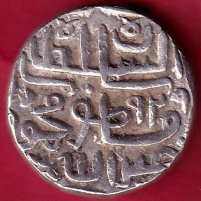 Gujarat Sultan 929 Shams ud-din Muzaffar Shah One Tanka Silver coin – FB3434
