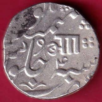 Baroda State AH 1224 /RY 4 Aanand rao Gaykwad one rupee Silver coin– FB3541