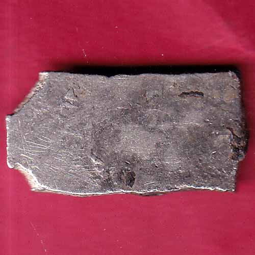 ANCIENT INDIA MAURYAN PERIOD MAGADH DYNASTY ANIMAL STANDING SILVER PUNCHMARK– FB3585 - Image 2