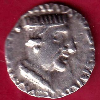 ANCIENT INDIA NAHAPAN DYNESTY KINGS PORTRAIT SILVER COIN – FB3587
