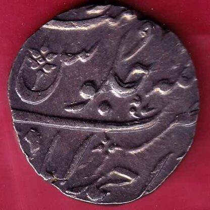 BOMBAY PRESIDENCY INO AKBARSHAH AHEMEDABAD MINT ONE RUPEE SILVER COIN   – FB3649