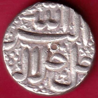 MUGHALS AKBAR AHMEDABAD MINT ONE RUPEE SILVER COIN– FB3681