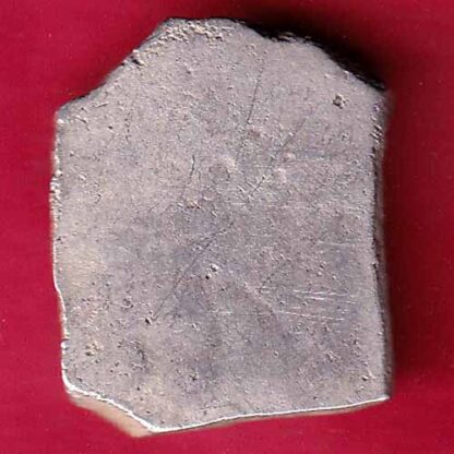 ANCIENT INDIA MAURYAN PERIOD MAGADH DYNASTY ANIMAL STANDING SILVER PUNCHMARK– FB3885 - Image 2