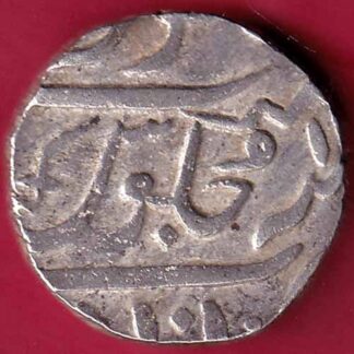 BARODA STATE EARLY ISSUE ONE RUPEE SILVER COIN   – FB3922