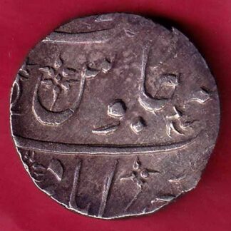 BOMBAY PRESIDENCY  INO AKBARSHAH AHEMEDABAD MINT ONE RUPEE SILVER COIN– FB3953