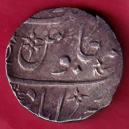 BOMBAY PRESIDENCY  INO AKBARSHAH AHEMEDABAD MINT ONE RUPEE SILVER COIN– FB3953