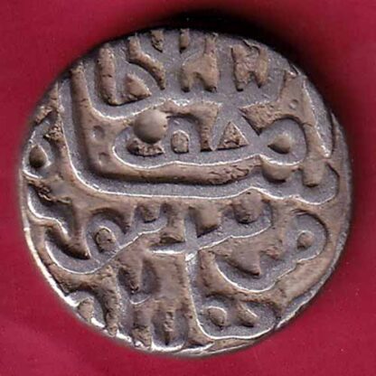 GUJARAT SULTAN MUZAFFAR SHAH BURHANPUR MINT ONE TANKA SILVER COIN – FB3959