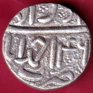 MUGHALS AKBAR AHMEDABAD MINT ONE RUPEE SILVER COIN – FB4065