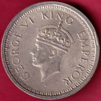 British India 1945 Bombay Mint George Vi One Rupee– FB4183 - Image 2