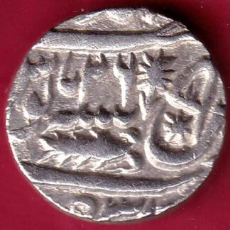 IPS Awadh RY 26 Muhammadabad Banaras INO Shah Alam II one rupee silver coin –FB4206