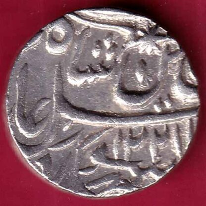 IPS Awadh RY 26 Muhammadabad Banaras INO Shah Alam II one rupee silver coin –FB4206 - Image 2