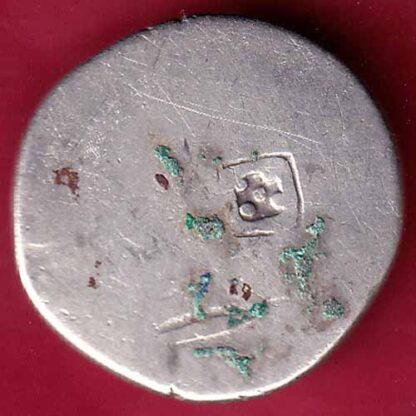 ANCIENT INDIA MAURYAN PERIOD MAGADH DYNASTY ANIMAL STANDING SILVER PUNCHMARK–FB4232 - Image 2