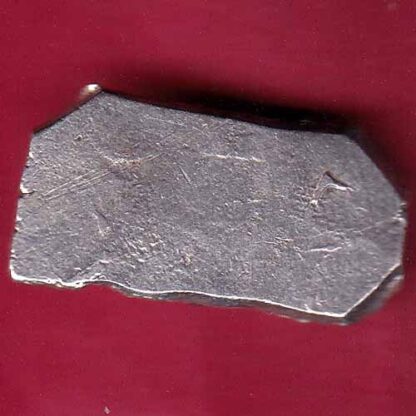 ANCIENT INDIA MAURYAN PERIOD MAGADH DYNASTY ANIMAL STANDING SILVER PUNCHMARK– FB4308 - Image 2