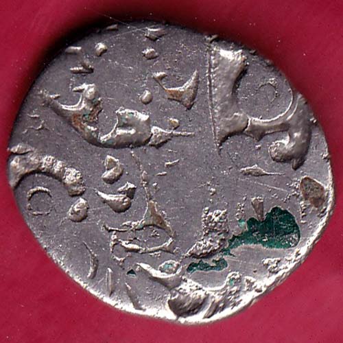 ANCIENT INDIA MAURYAN PERIOD “BOTH SIDE PUNCHES” MAGADH DYNASTY SILVER PUNCHMARK– FB4389