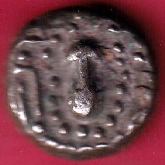 Ancient India Gadhaya Dynasty Kings Portrait Billon coin– FB4444