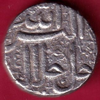 MUGHALS AKBAR AHMEDABAD MINT ONE RUPEE SILVER COIN – FB4518
